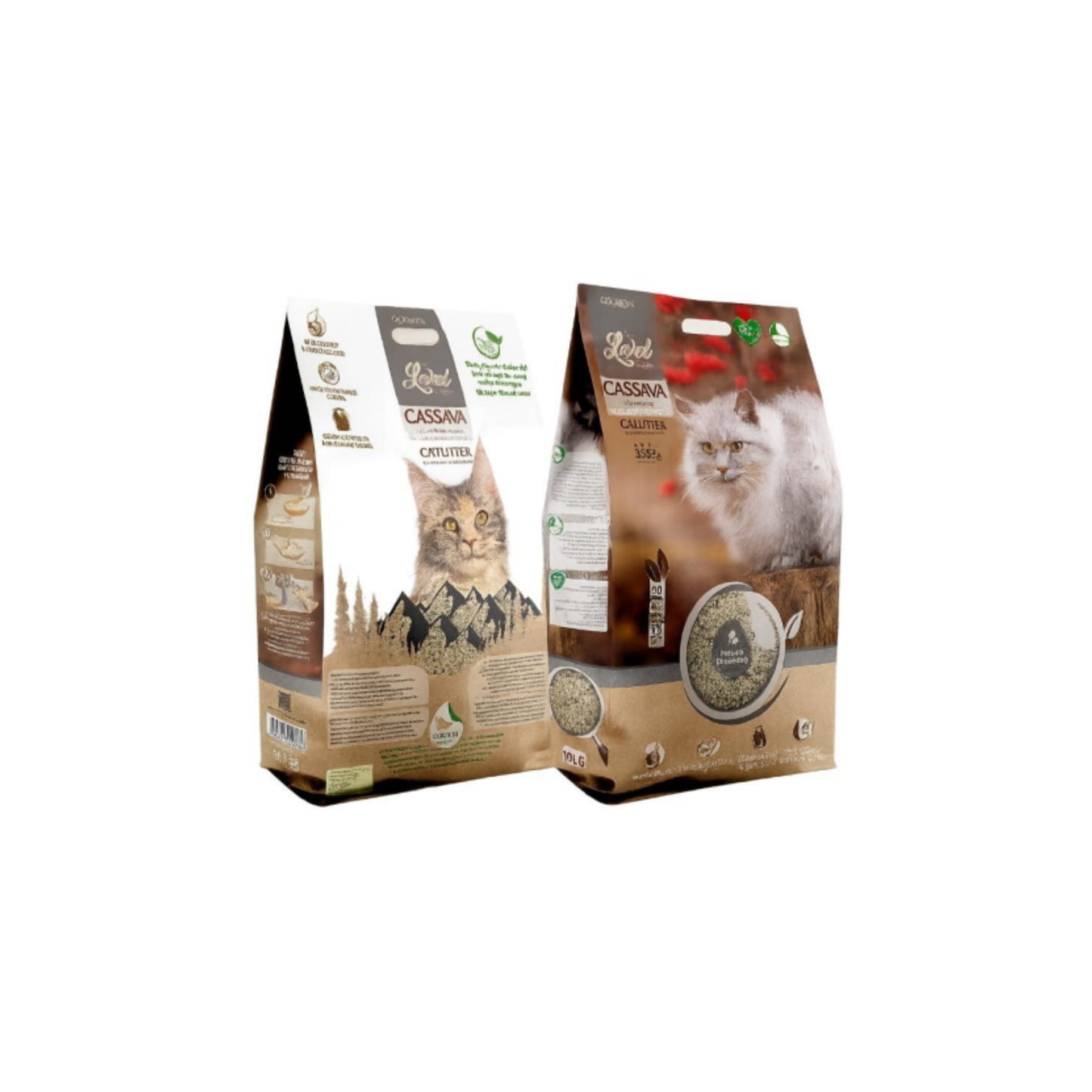 TO BE LOVED CASSAVA WITH ACTIVE CARBON 10L-4KG