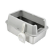 CAT LITTER INOX BOX KEY-WEST 201 STAILESS STEEL+ABS