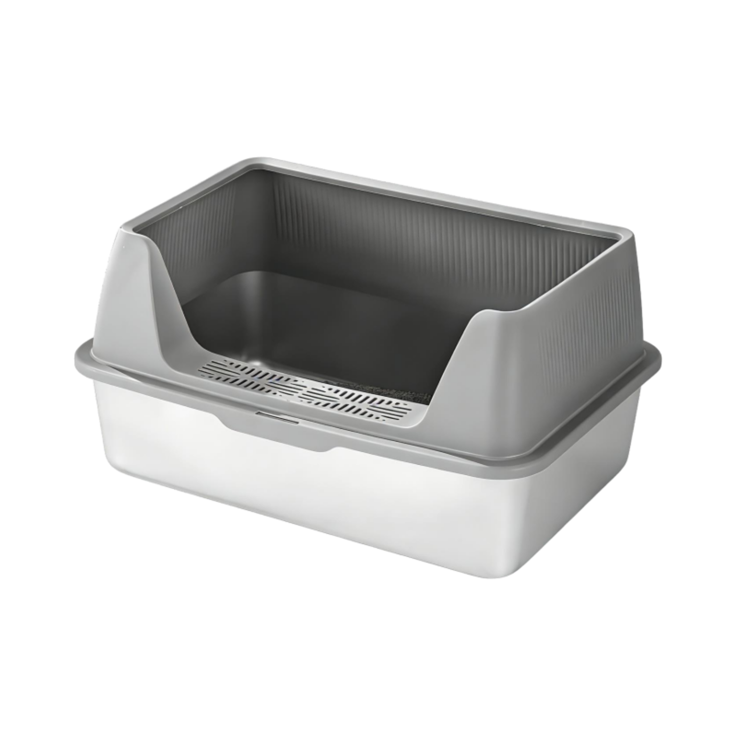 CAT LITTER INOX BOX MIAMI 201 STAINLESS STEEL+PP