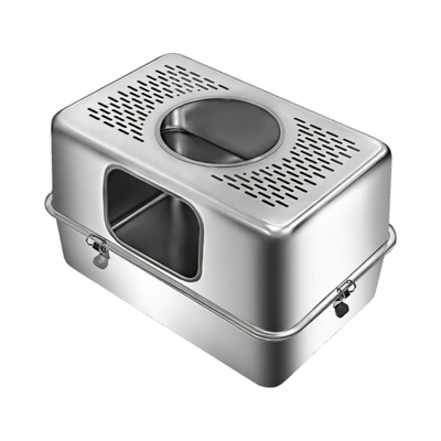 CAT LITTER INOX BOX NEW ORLEAN 201 STAINLESS STEEL