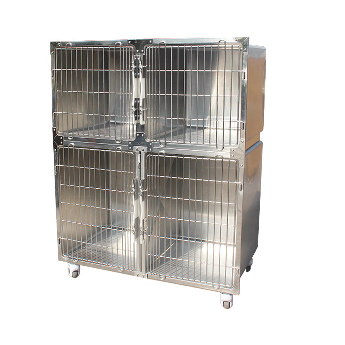 MULTIPLEX DRY DOG CAGE EXTRA LARGE 304 STAINLESS STEEL