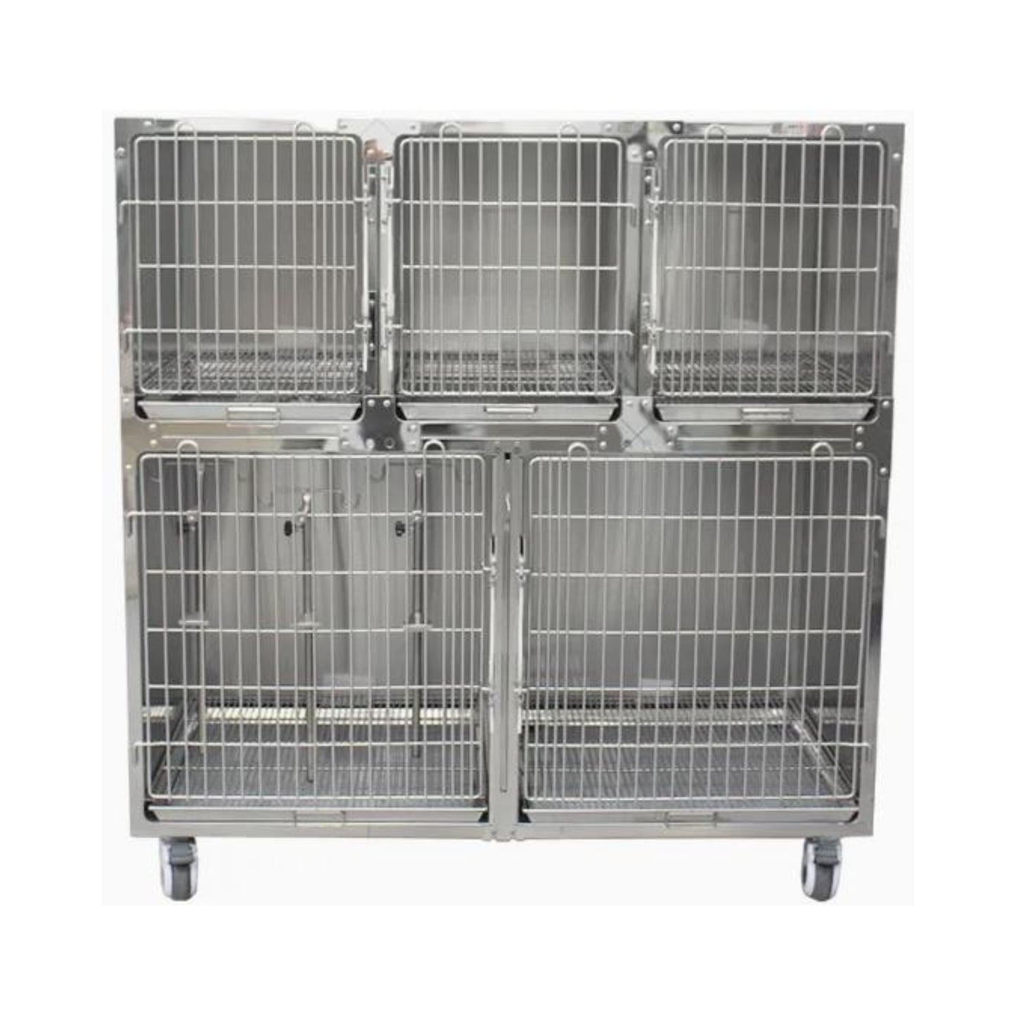 MULTIPLEX FIVE CRATE EXTRA LARGE 304 STAINLESS STEEL