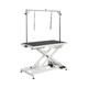 ELECTRICAL X TYPE ADJUSTABLE GROOMING TABLE (WITH SOCKET) BLACK