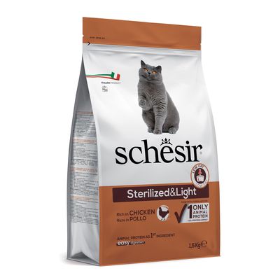 Schesir Sterilised & Light with Chicken