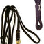LEATHER LEAD GOLD CLIP 12mm