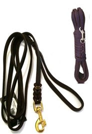 LEATHER LEAD GOLD CLIP 12mm