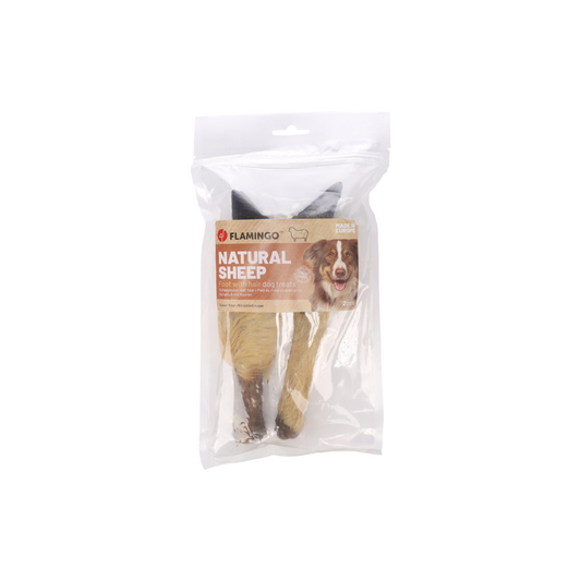 SNACK NATURE SHEEP FOOT WITH HAIR 200g
