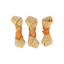 SNACKS ZERO RAWHIDE KNOTTED BONE WITH CHICKEN