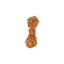 SNACKS ZERO RAWHIDE KNOTTED BONE WITH CHICKEN & PEANUT