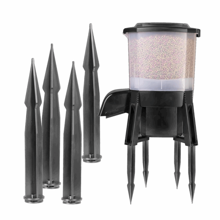AUTOMATIC FISH FEEDER FOR GARDEN PONDS 12L