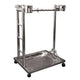 STAINLESS STEEL PARROT STAND