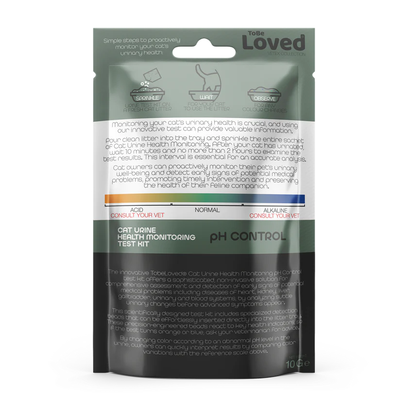 VETEX CAT PH CONTROL TEST KIT 10G