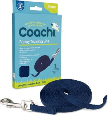 COACHI PUPPY TRAINING LINE NAVY 2.5M