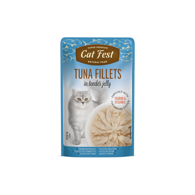 TUNA FILLETS IN TENDER JELLY 70G