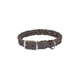 TWIN BRAIDED LEATHER REIFORCES COLLAR