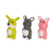 DOG TOY LATEX BOCCA ANIMALS