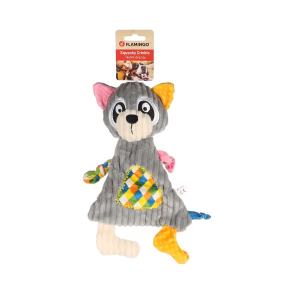 DOG TOY KAREAU RACOON