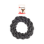 DOG TOY RINGO KNOTTED BALL DARK GREY