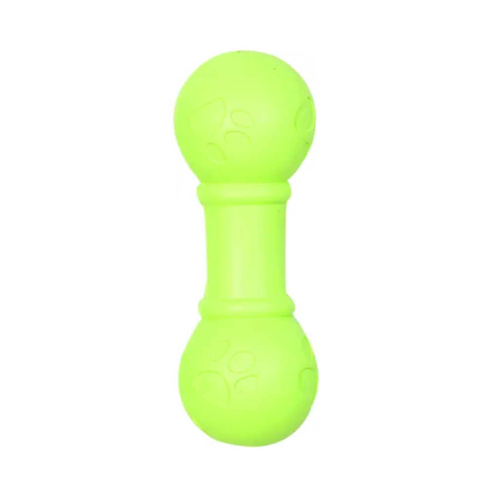 DOG TOY SQUEAKY DUMBBELL