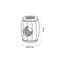 RODENT TOY BARREL