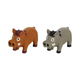 DOG TOY LATEX TOMIN WILD BOAR