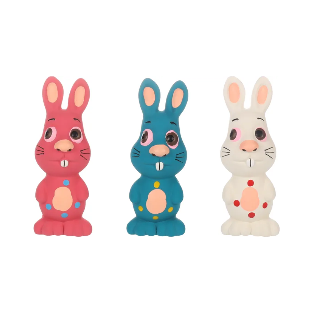 DOG TOY LATEX VLOMSA RABBIT