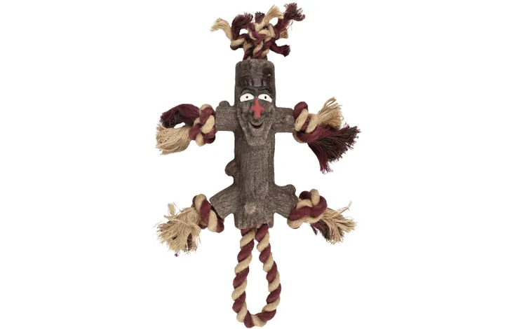 TOY WOODY LITTLE MAN & BRANCH W/ROPE