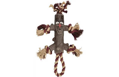 TOY WOODY LITTLE MAN & BRANCH W/ROPE