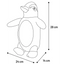 TOY NEWSY PENGUIN GREY
