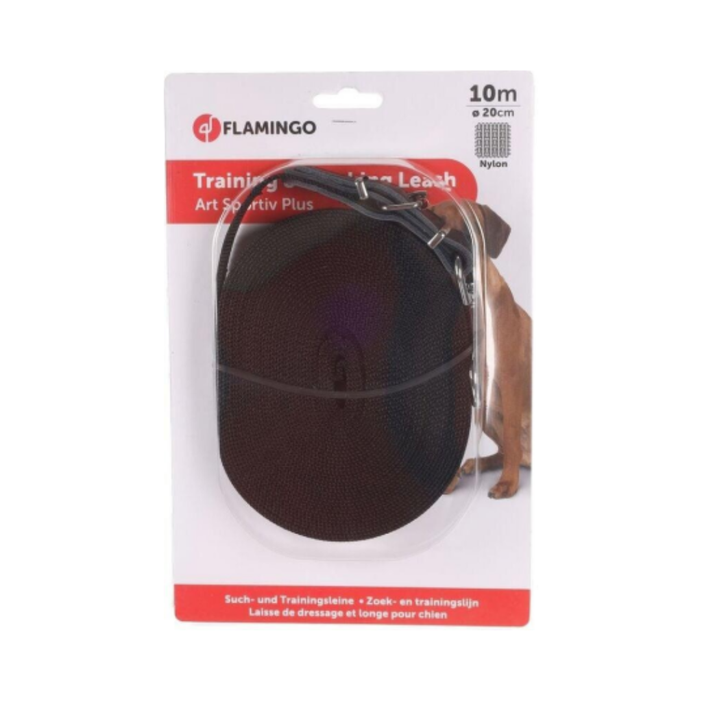 TRAINING AND TRACKING LEASH MAGI BLACK