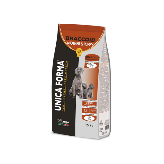 UNICA FORMA BRACCOID MOTHER & PUPPY 15KG