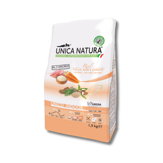 UNICA INDOOR CHICHEN, RICE AND CARROTS