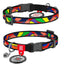 WAUDOG NYLON CAT COLLAR WITH QR PASSPORT
