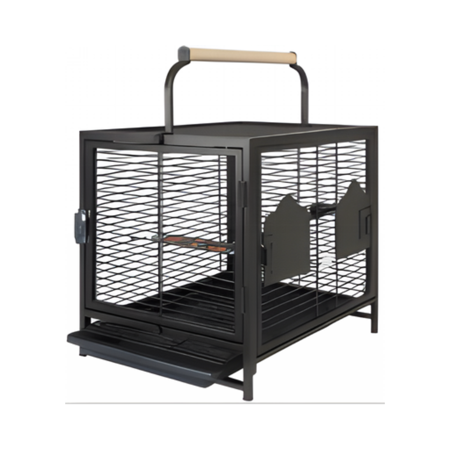 PARROT TRAVEL CAGE - ANTIQUE BLACK