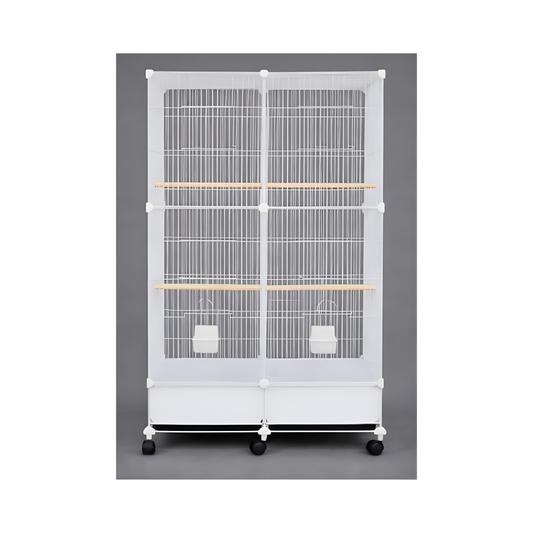 AVIARY CAGE CUBIC FOR SMALL & MEDIUM BIRDS