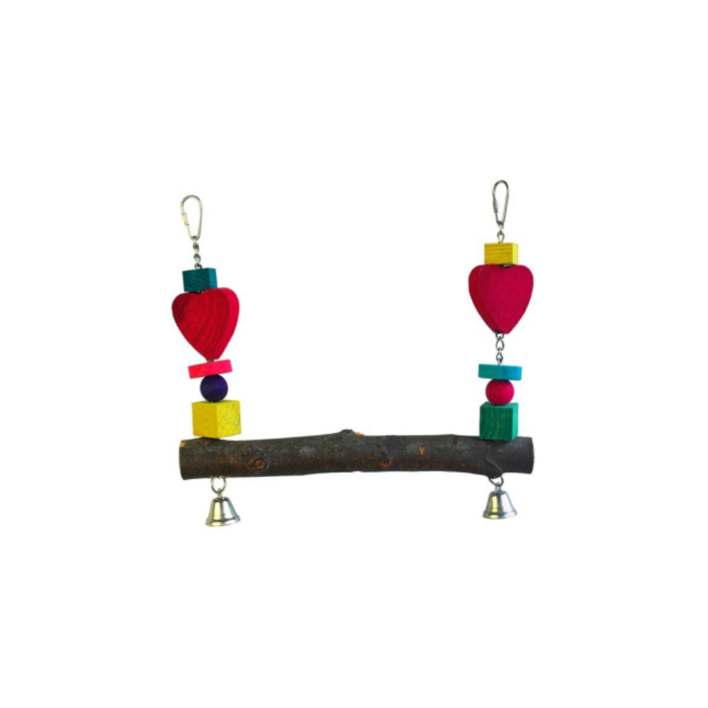 BIRD TOY LOVE SWING