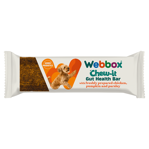 WEBBOX CHEW-IT GUT HEALTH BAR 30G