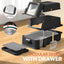 XLARGE CAT LITTER WITH STAINLESS STEEL DRAWER