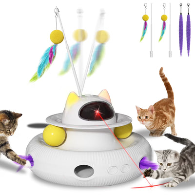 4 in 1 AUTOMATIC SMART CAT TOY