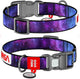 WOWDOG NYLON DOG COLLAR WITH QR-PASSPORT NASA 21
