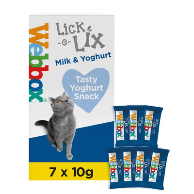7x LICK-E-LIX МОЛОКО И ЙОГУРТ 10G