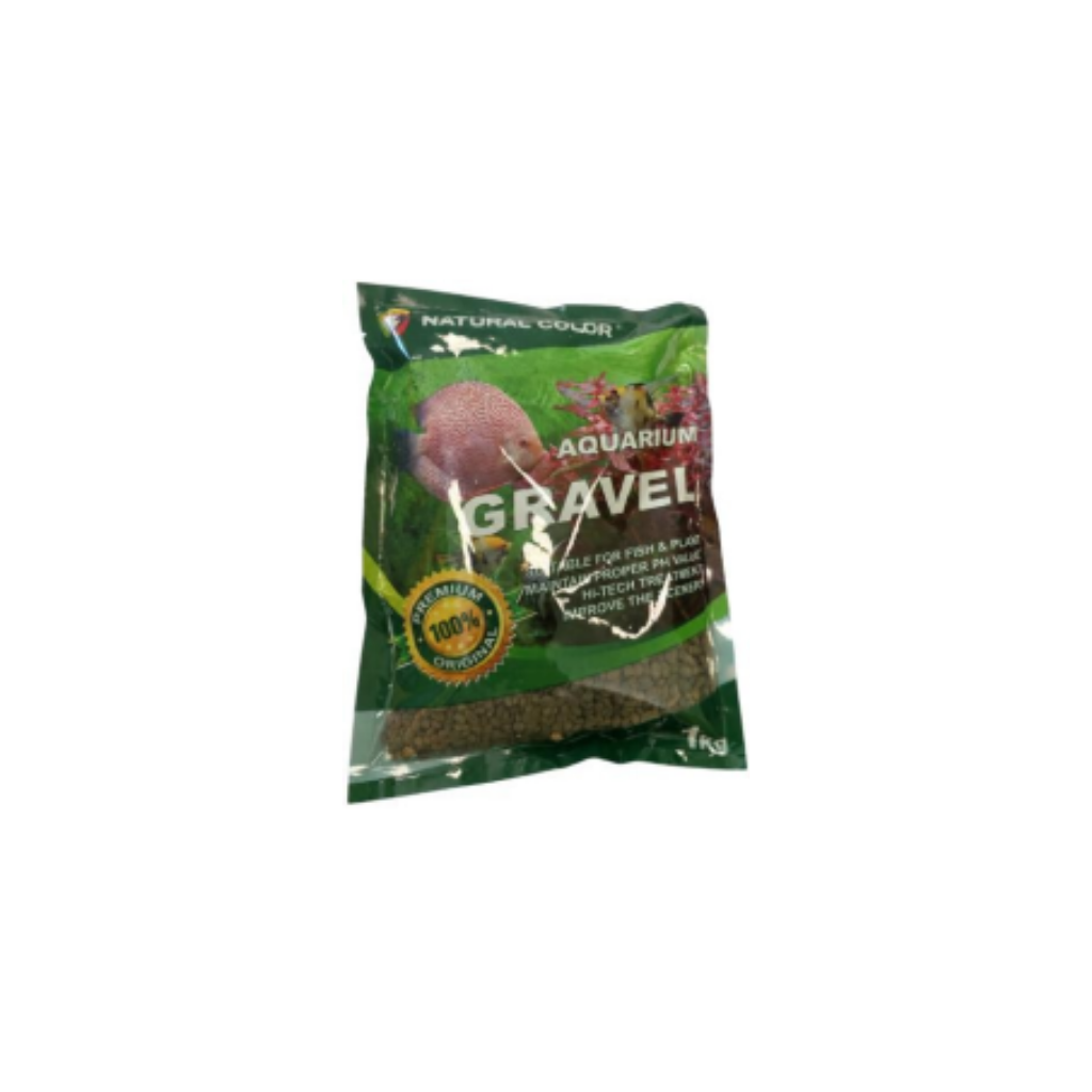 BLACK PEARL AQUARIUM GRAVEL 3-5mm - 1KG