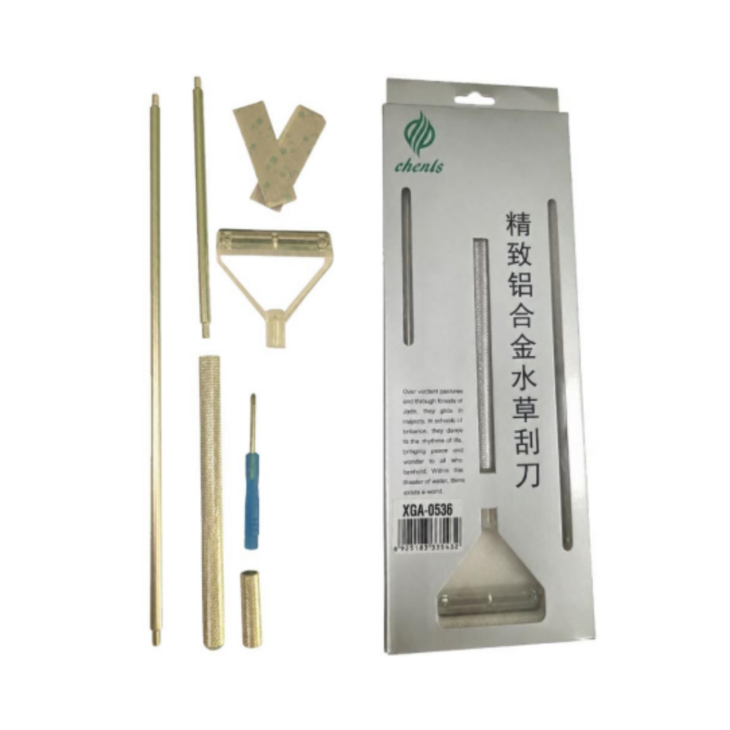 ALUMINUM ALLOY AQUARIUM BLADE ALGAE SCRAPER 63.5cm
