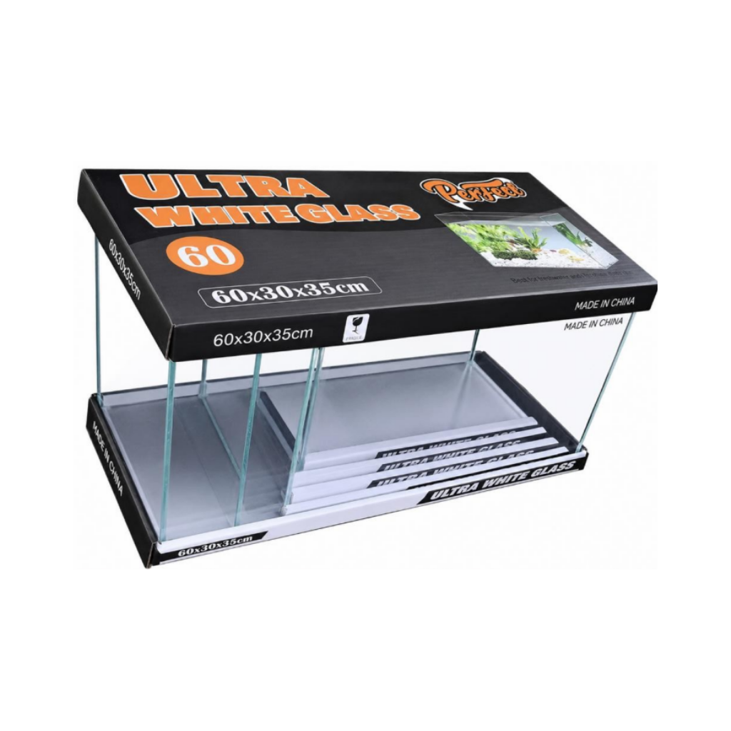 SET AQUARIUM 5 ULTRA WHITE GLASS