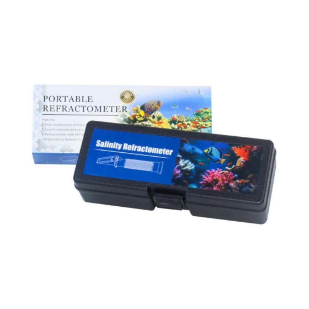 PORTABLE SALINITY REFRACTOMETER