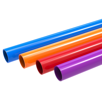 COLORED UPVC WATER SUPPLY PIPE 2M