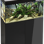 GLOSSY AQUARIUM LINE CABINET BLACK