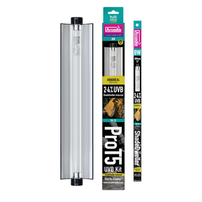 ARCADIA PRO T5 UVB MAX KIT SHADEDWELLER UVB