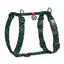 WAUDOG NYLON DOG H-HARNESS WITH QR-PASSPORT, SCALES DESIGN PLASTIC FASTEX