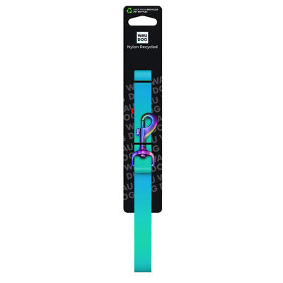 WAUDOG NYLON DOG LEASH GRADIENT BLUE